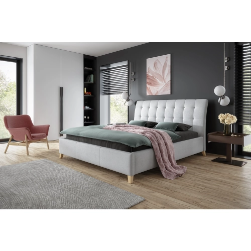 ŁÓŻKO VERONA Tkanina Sicuro 65